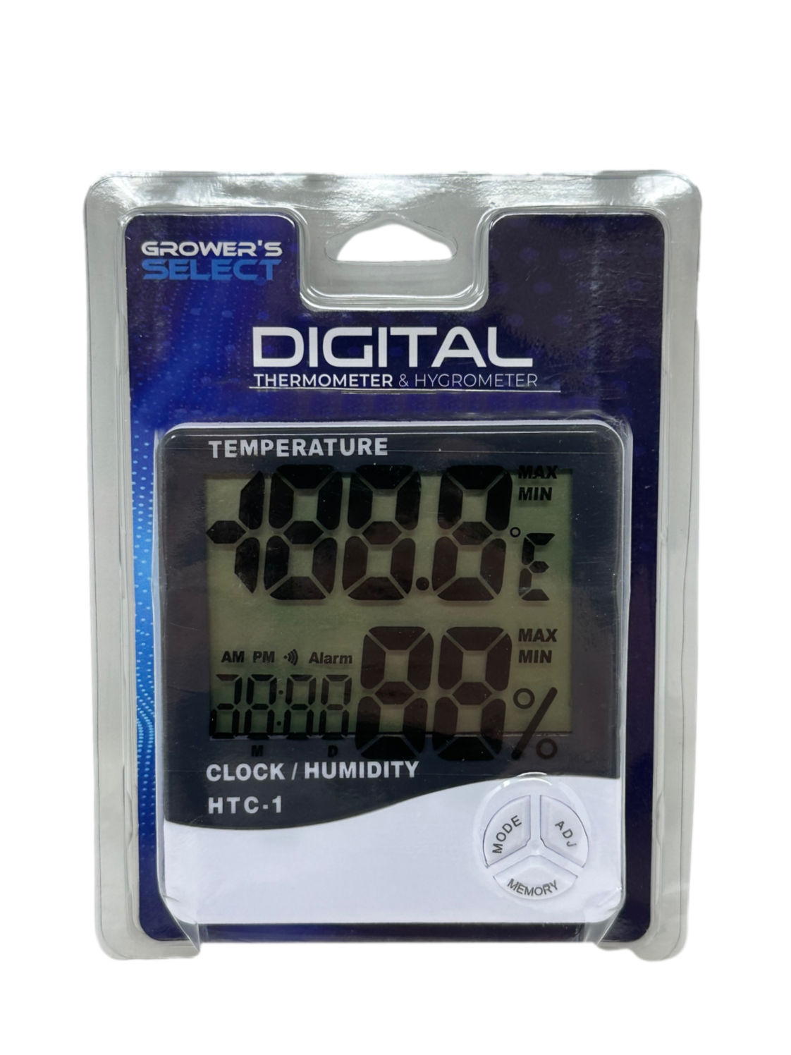 Digital Humidity + Temperature Gauge - StewMac